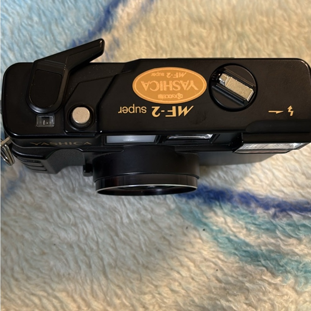 Yashica Black Film Camera Classic Design